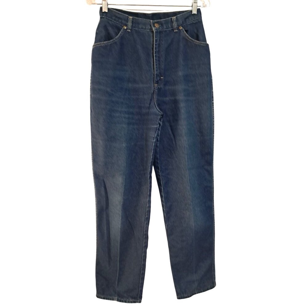 Sears Toughskins Jeans Womens High Waisted Mom Blue Denim 26‎ Waist Vintage 70s
